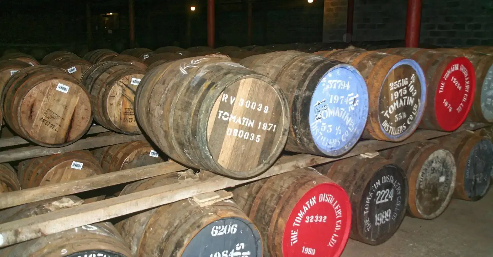 Tomatin Fasslager