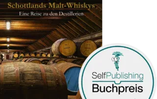 Schottlands Malt-Whiskys - Eine Reise zu den Destillerien (Cover) mit SelfPublishing Buchpreis 2025-2026