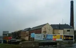 Rosebank Distillery - Die alte Brennerei vor dem Umbau.