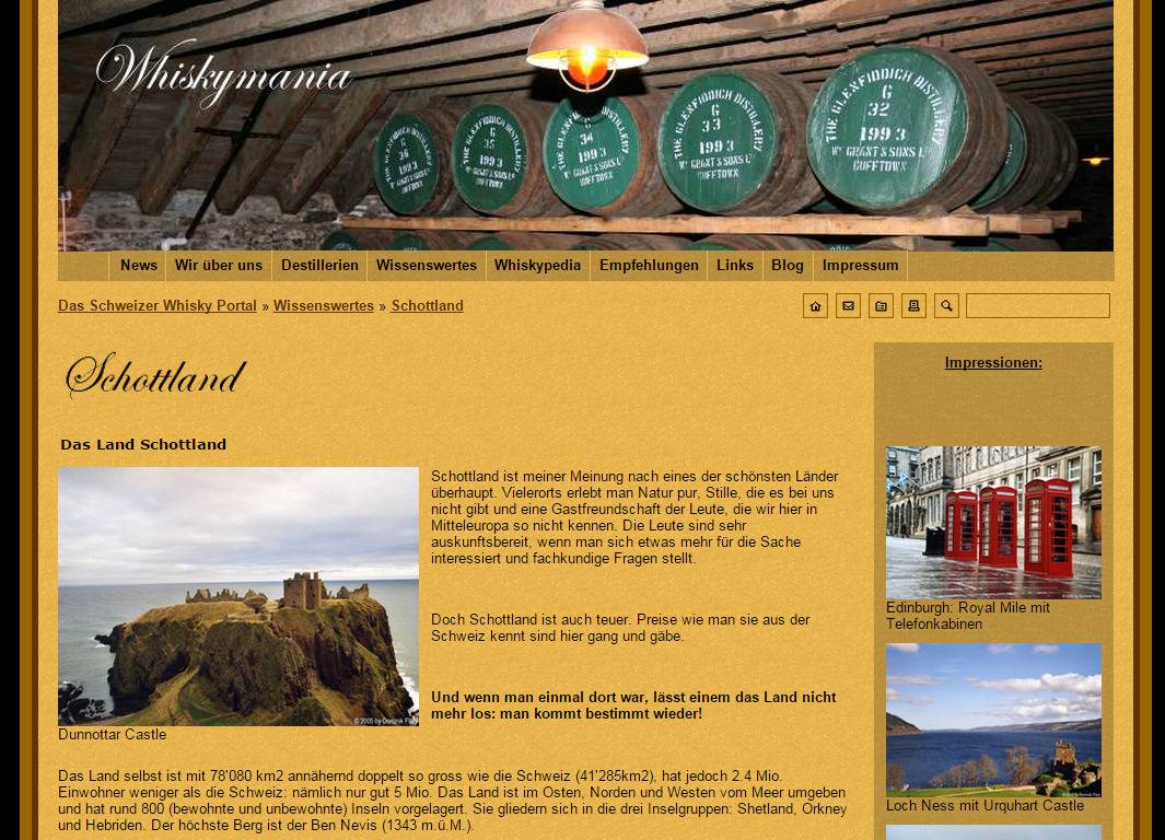Alte Typo/3 Website