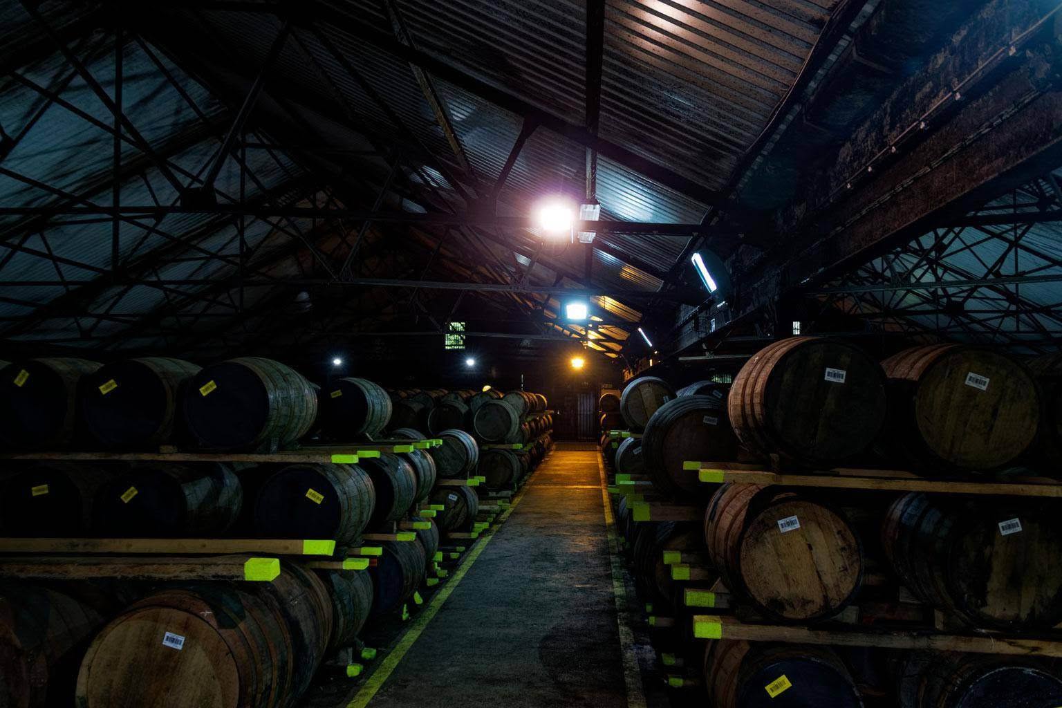 Auchentoshan Distillery – Warehouse Auchentoshan Distillery - Warehouse