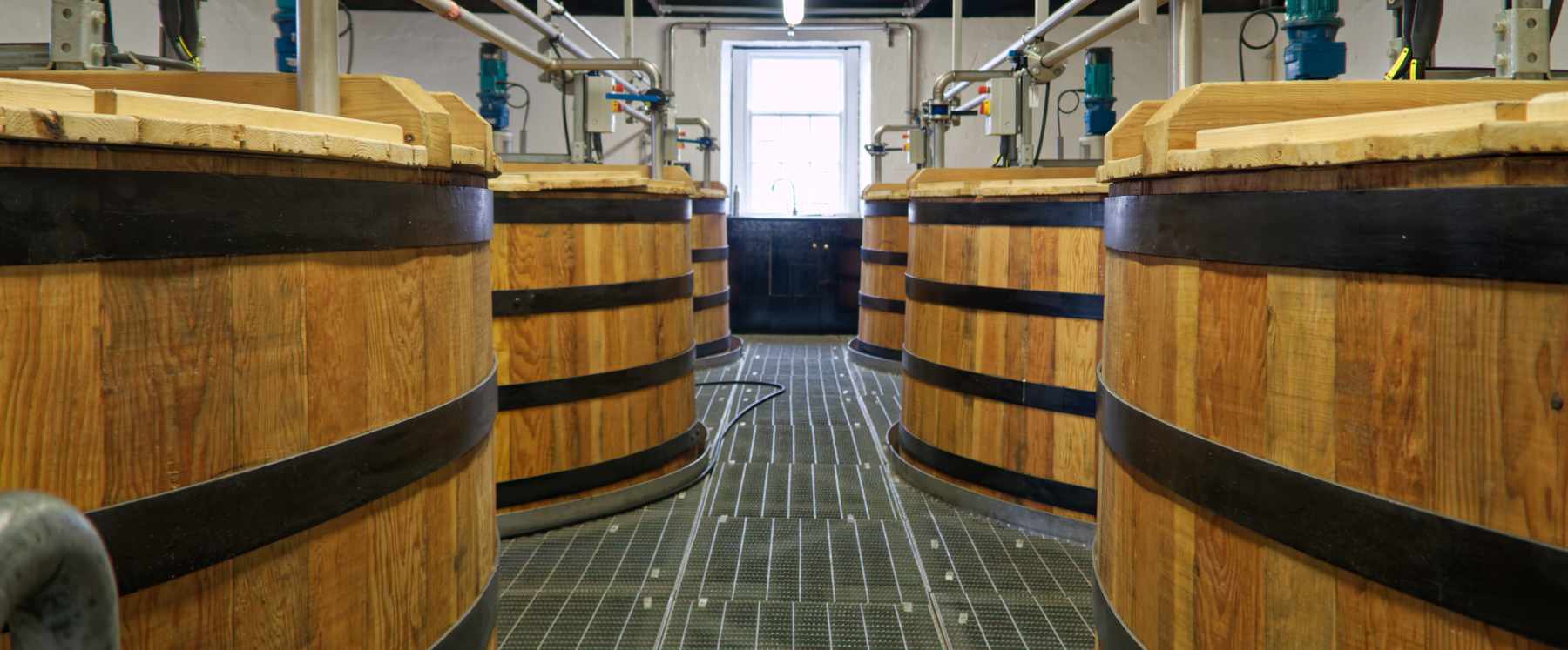 Bladnoch-Washbacks Bladnoch Distillery - Washbacks