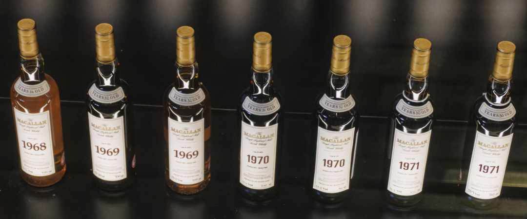 Macallan Flaschen/Bottles 1968-1971