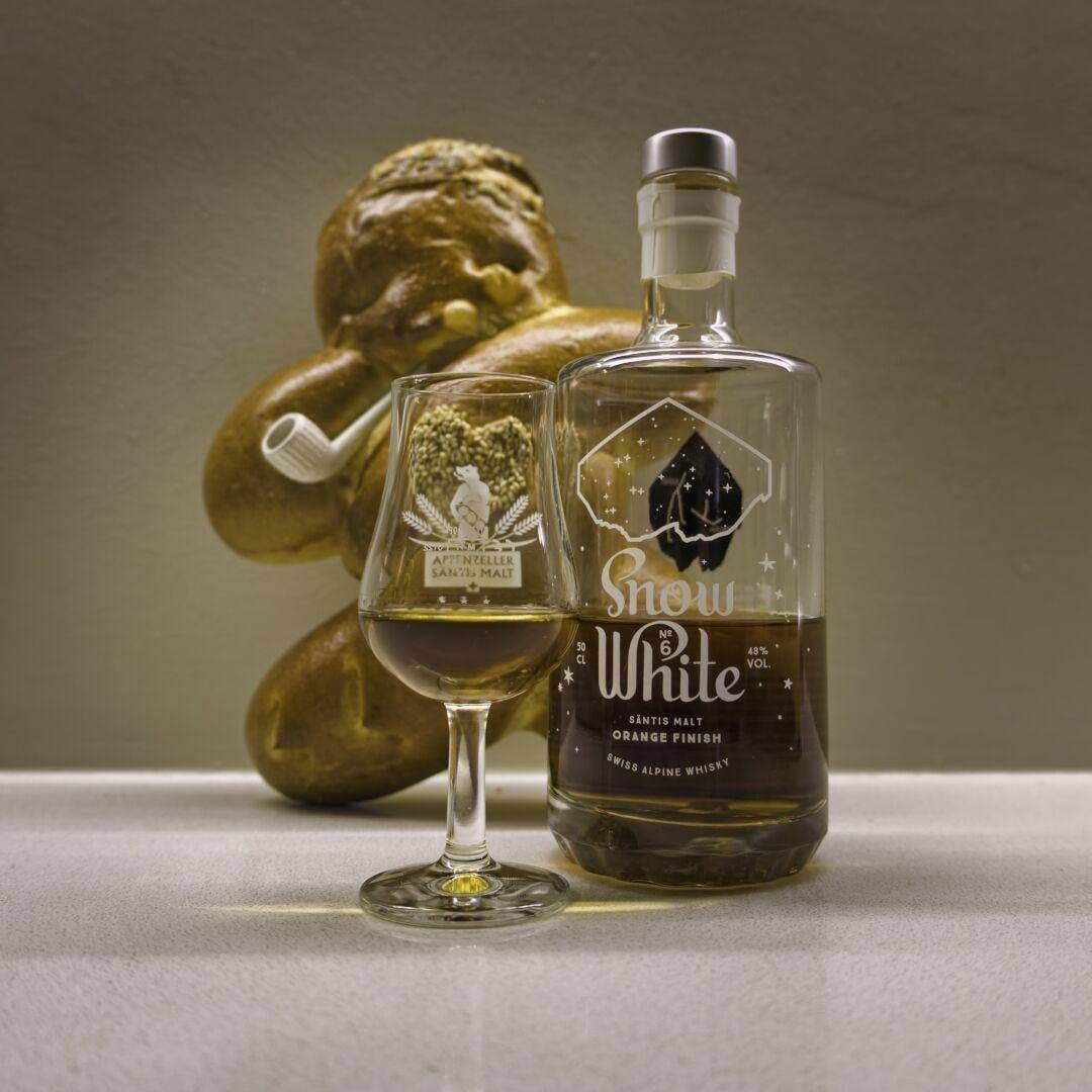 Säntis Malt Snow White No.6 mit 48% Vol.