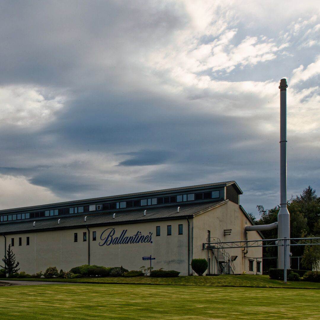 Glenburgie Brennerei - Hier wird Malt Whisky für Ballantine's hergestellt