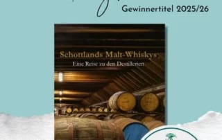 Selfpublishing Buchpreis 2025/26: Gewinnertitel Schottlands Malt-Whiskys